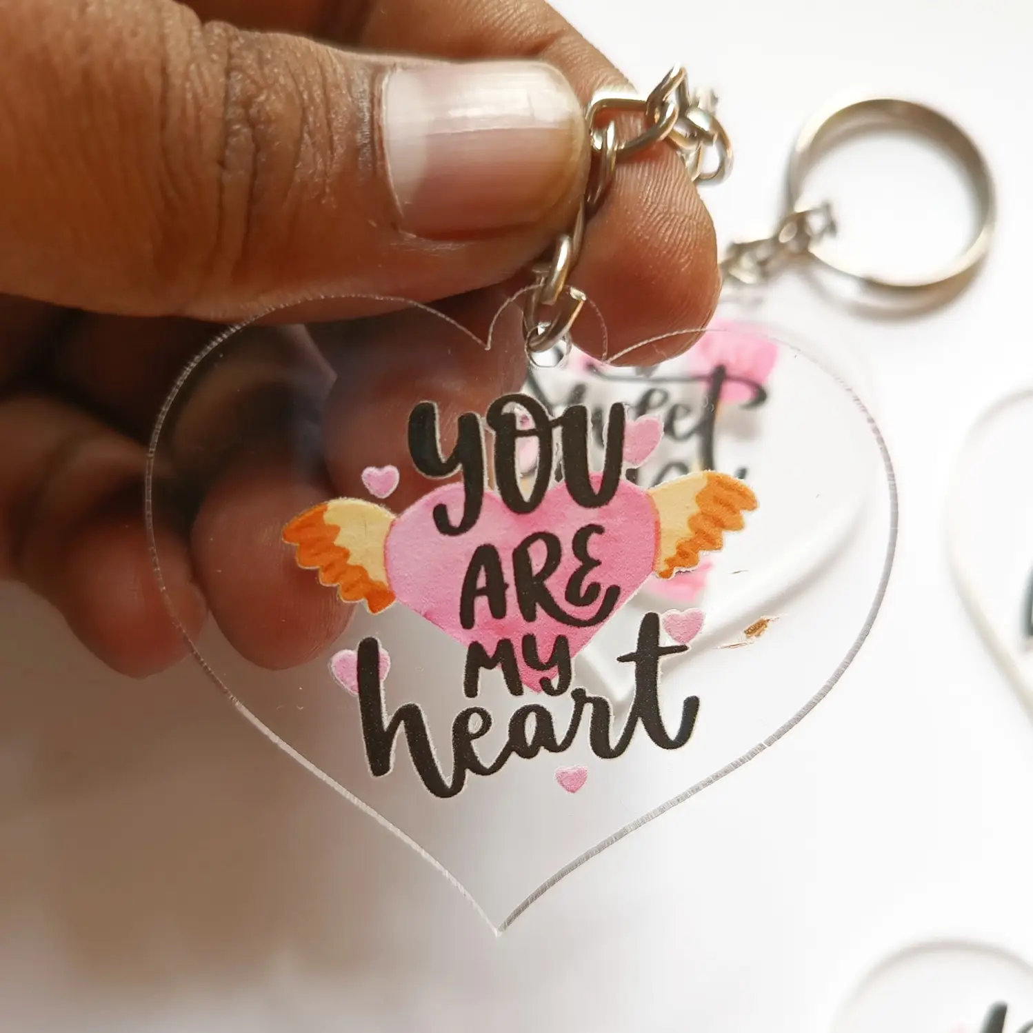 heart shape keychains heart shape keychains