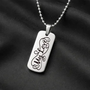 custom metal pendent