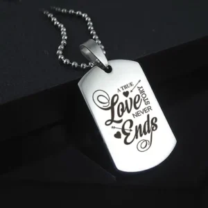 custom metal pendent